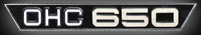 Yamaha OHC 650 Emblem